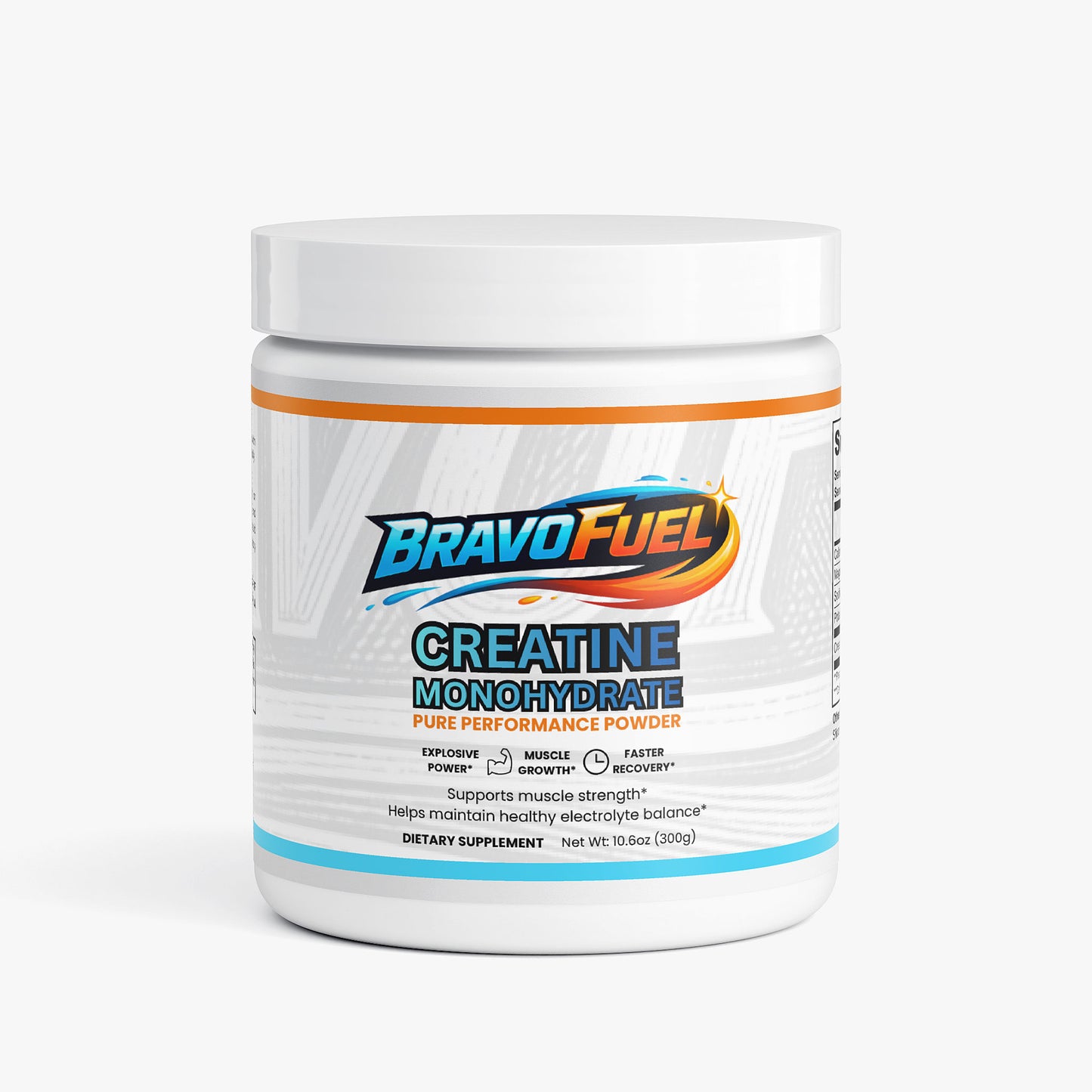 BravoFuel Creatine Hydration Powder