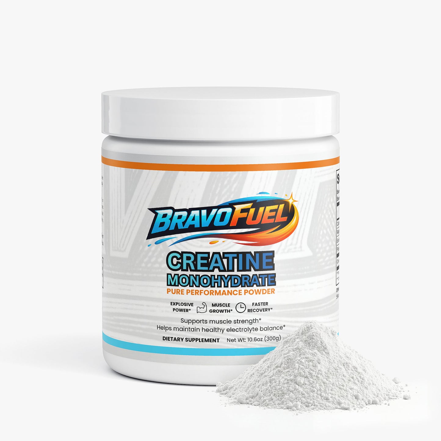 BravoFuel Creatine Hydration Powder